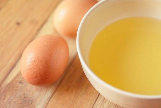 Haslanmis yumurta beyazi protein